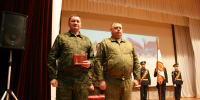 Военнослужащих поздравили с Днем защитника Отечества - Зерноградский район